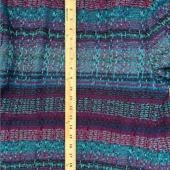 St. John Multicolor Knit Cardigan 12 - Picture 7 of 11